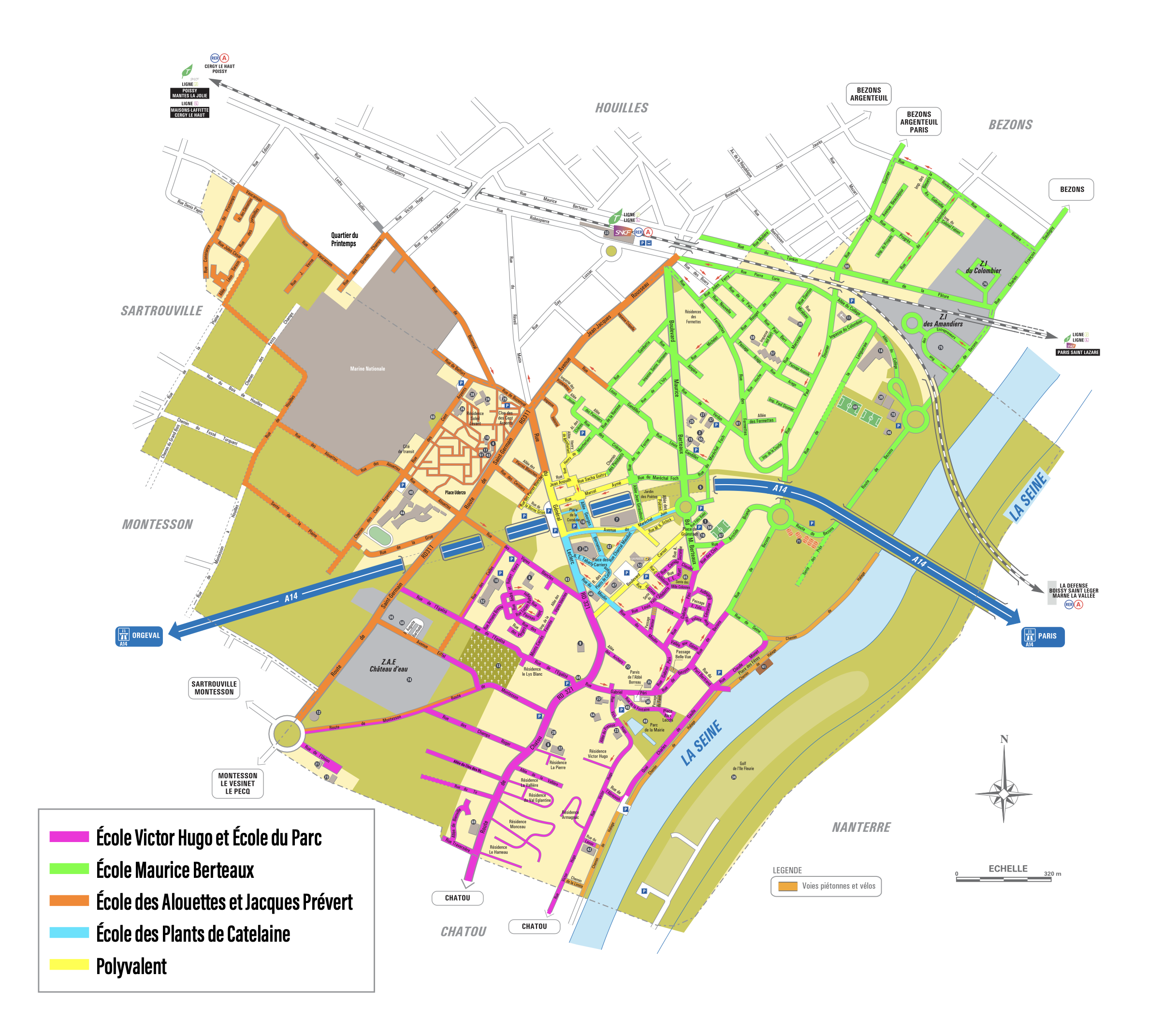 CARTE SCOLAIRE ACTUELLE
