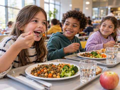 Legumineuses scolaire restauration