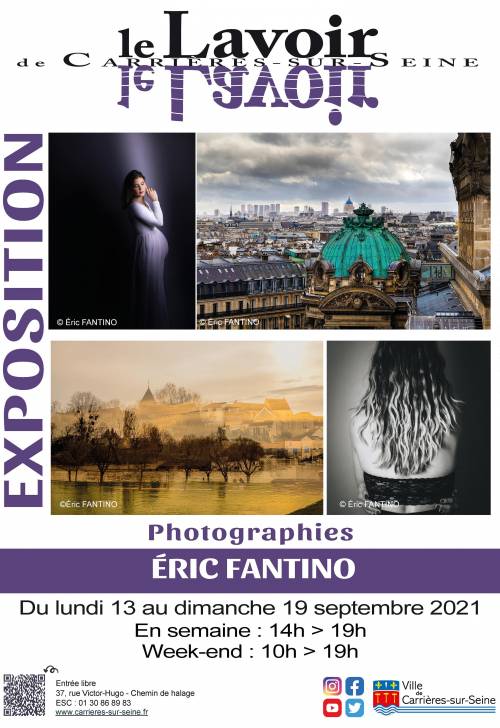affiche exposition Eric Fantino