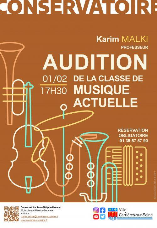 audition musique actuelle