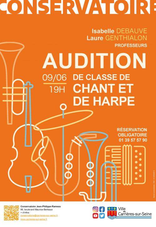 Audition classe de chant et de harpe 0906