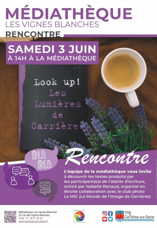 Rencontre à la médiathèque 