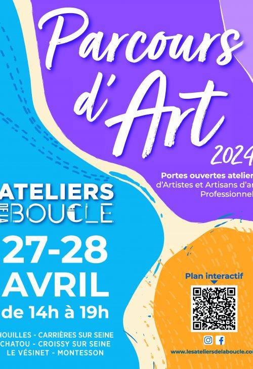 Parcours d'art : les ateliers de la boucle 2024