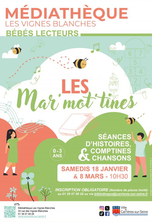 Les mar'mot'tines janvier et mars 2025