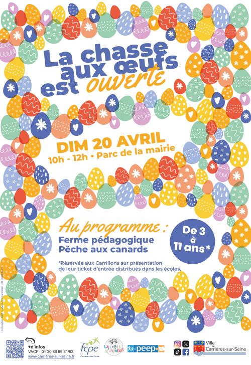 Chasse aux oeufs 2025