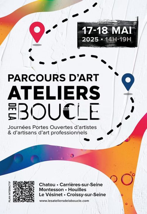 Parcours d'art : les ateliers de la boucle 2025