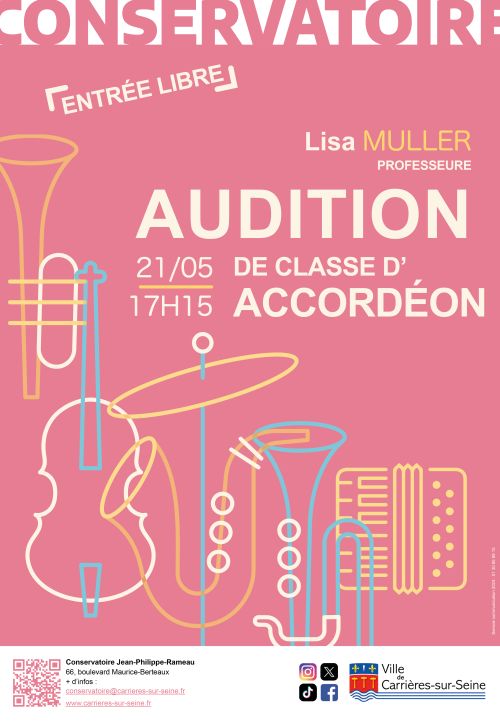 Audition programme 21 mai