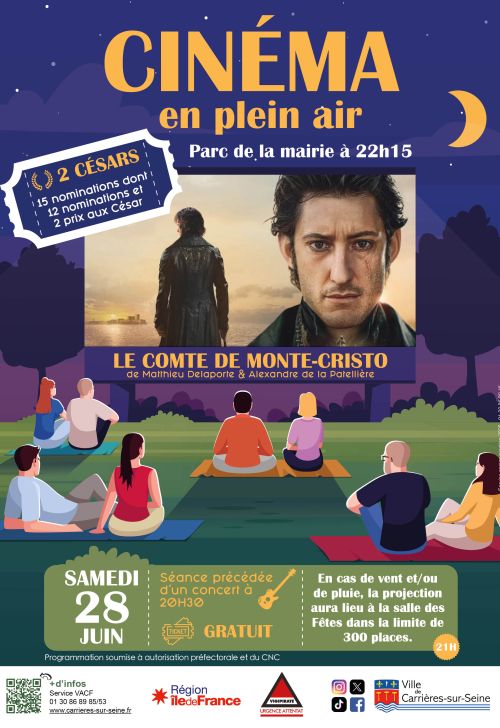 Affiche Cinéma en plein air 