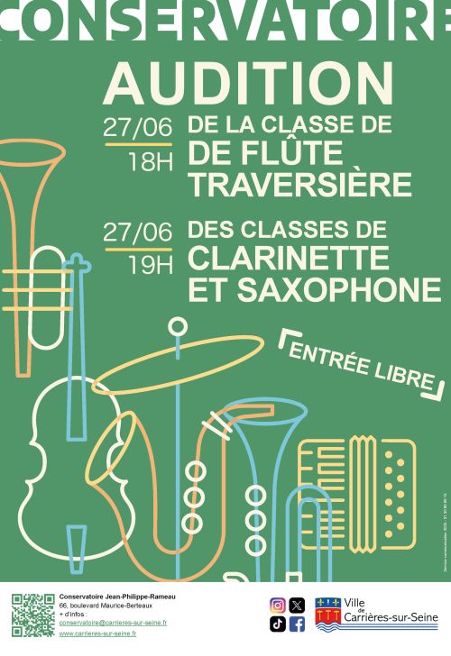 affiche auditions 27062025