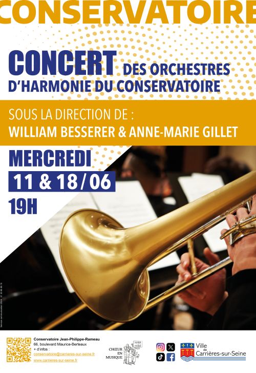 Concert des orchestres d'harmonie 11 et 18062025