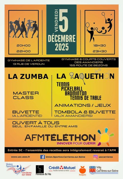 Téléthon 2025 Carrières-sur-Seine