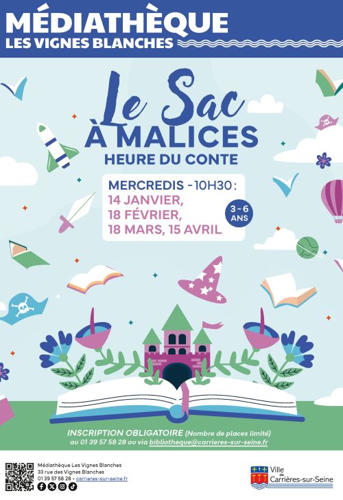 Sac à malice : janvier à avril 2026