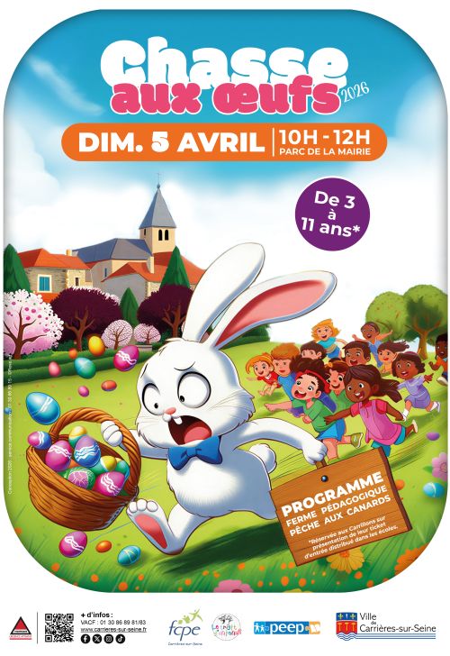 Chasse aux oeufs 2026