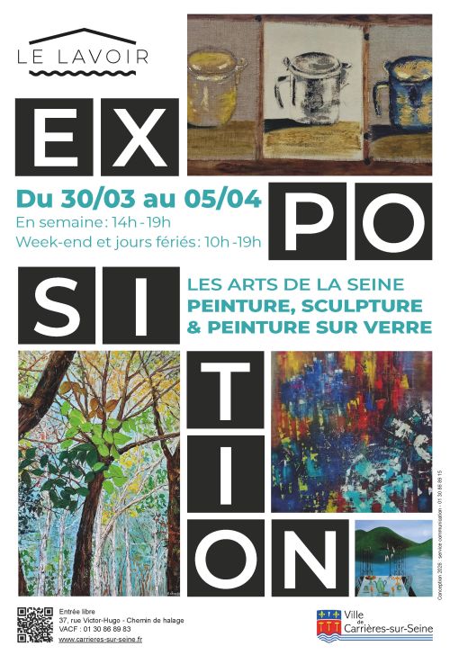 Affiche les arts de la seine 