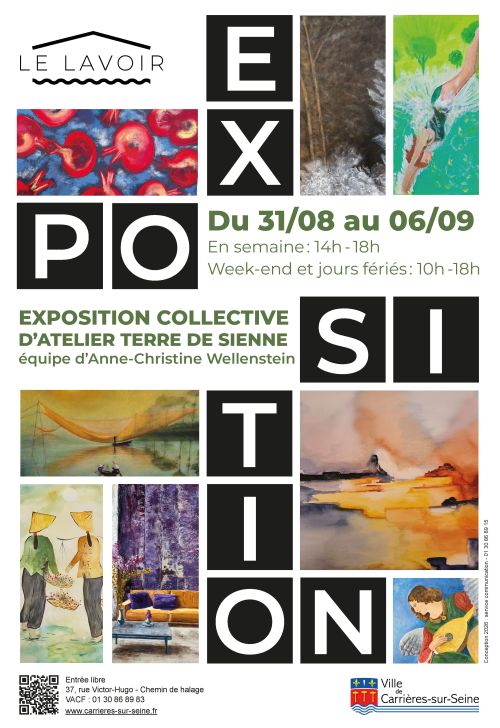 affiche sem 36 - atelier terre de sienne 