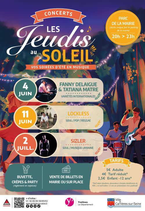 Jeudis au soleil 2026