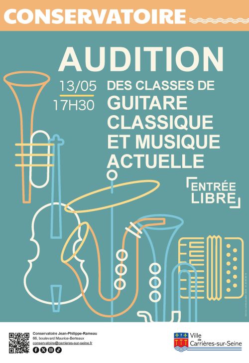 Audition mai 2026
