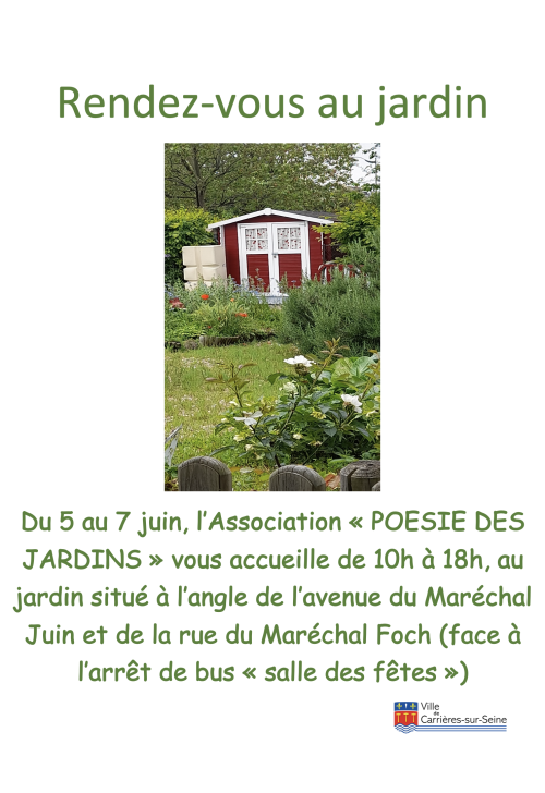 Rendez-vous au jardin