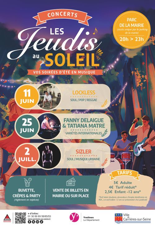 Jeudis au soleil 2026