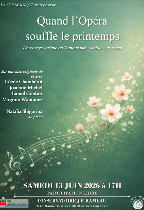 Quand l'Opéra souffle le printemps