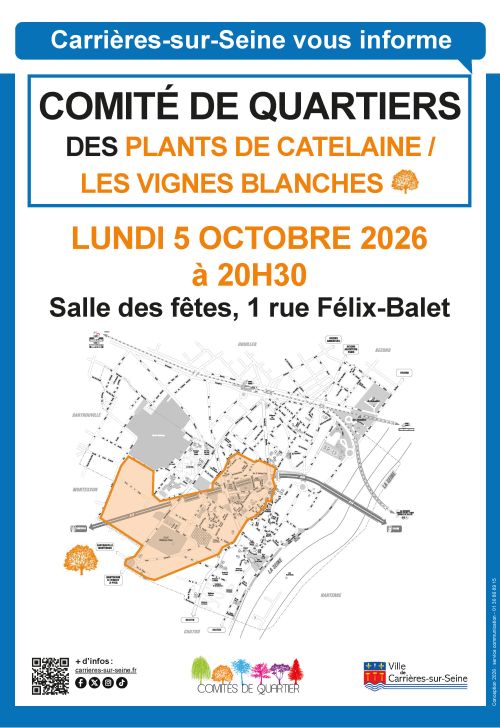 Comité de quartiers les plants de catelaine 2026