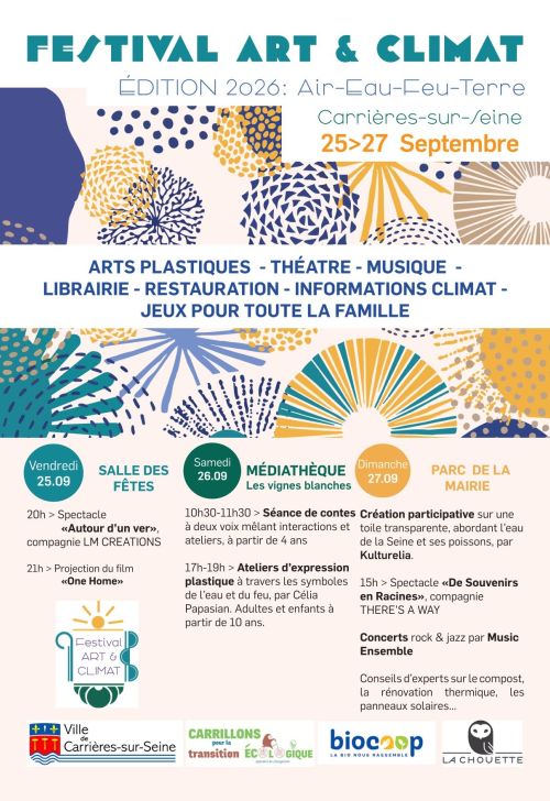 Programme du festival ART et CLIMAT