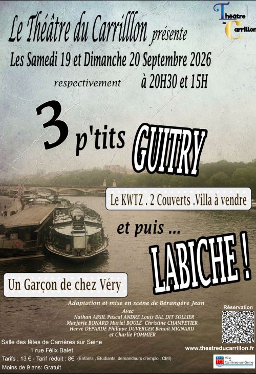 Comédies de Guitry et de Labiche