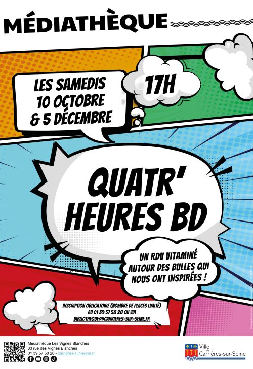 Quatr'heures bd : janvier à mars 2026
