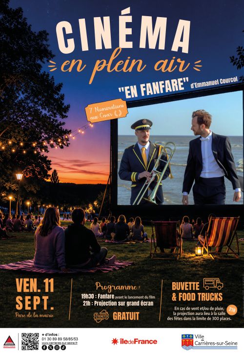 cinéma  en plein air 2026
