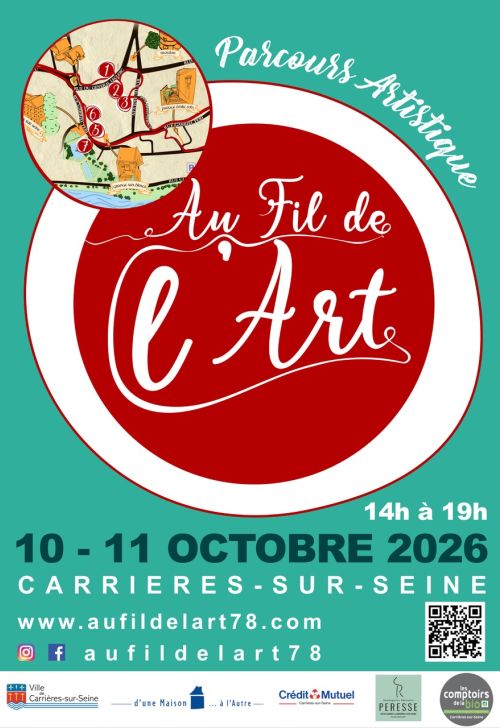 affiche Parcous au fil de l'art 