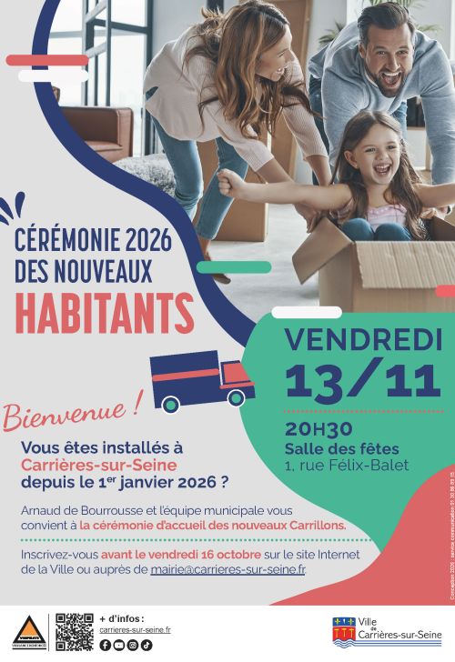 Cérémonie des nouveaux habitants 2026