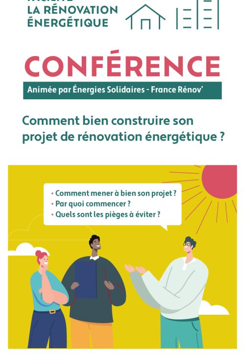 Conférence France Renov' Rénovation énergétique Carrières-sur-Seine