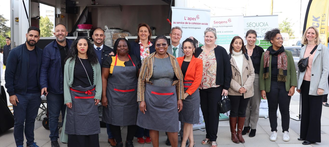 Inauguration 3e Foodtruck des Alouettes