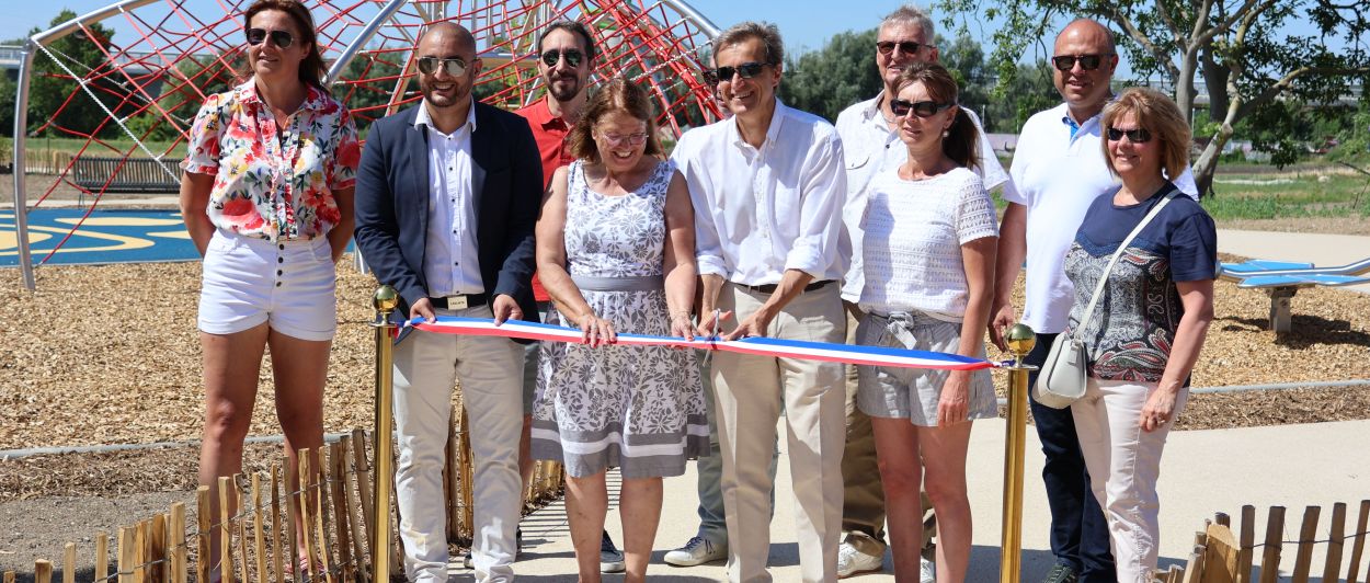 Inauguration parc paysager