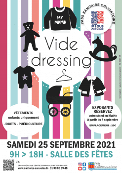affiche vide-dressing ccas septembre 2021