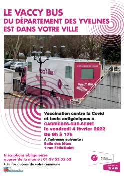 vaccy bus affiche 