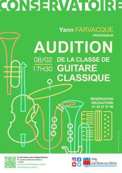 audition guitare classique