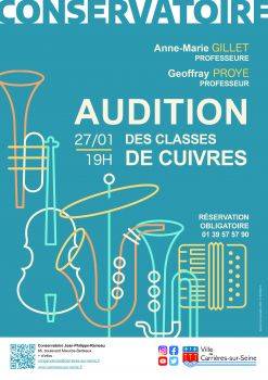 Auditions des clases de cuivres