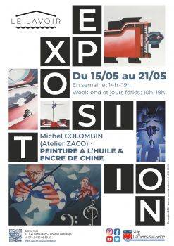 Affiche Michel Colombin LAVOIR