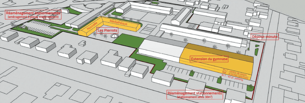Gymnase de l'Ardente - projet retenu