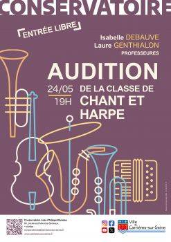 Audition harpe et chant 2405