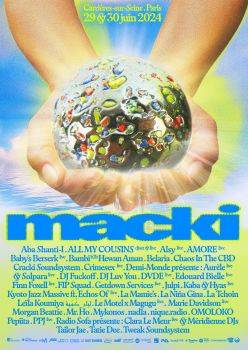 Affiche macki music festival 2024