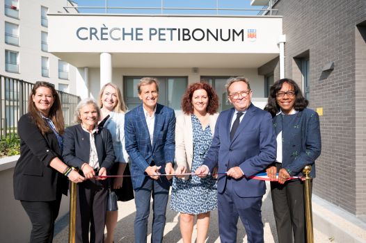 Inauguration de la crèche des Alouettes, le 21 septembre.