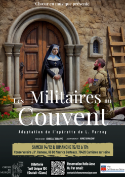 Affiche les militaires au couvent 