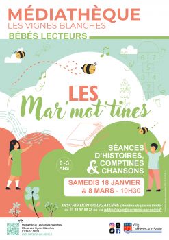 Les mar'mot'tines janvier et mars 2025