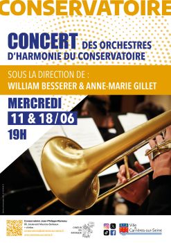 Concert des orchestres d'harmonie 11 et 18062025