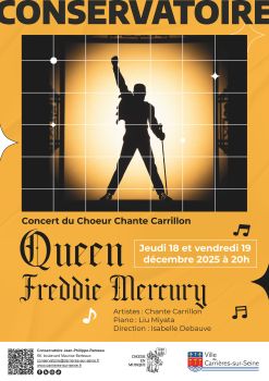 Affiche concert choeur chante carrillon