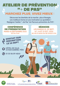 atelier "+ de pas"