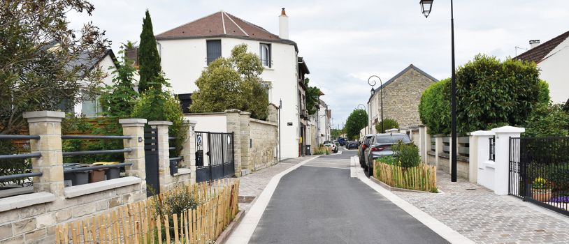 Travaux rue de Bezons