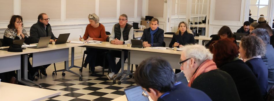 Réunion de travail sur la sécurisation des carrières souterraines